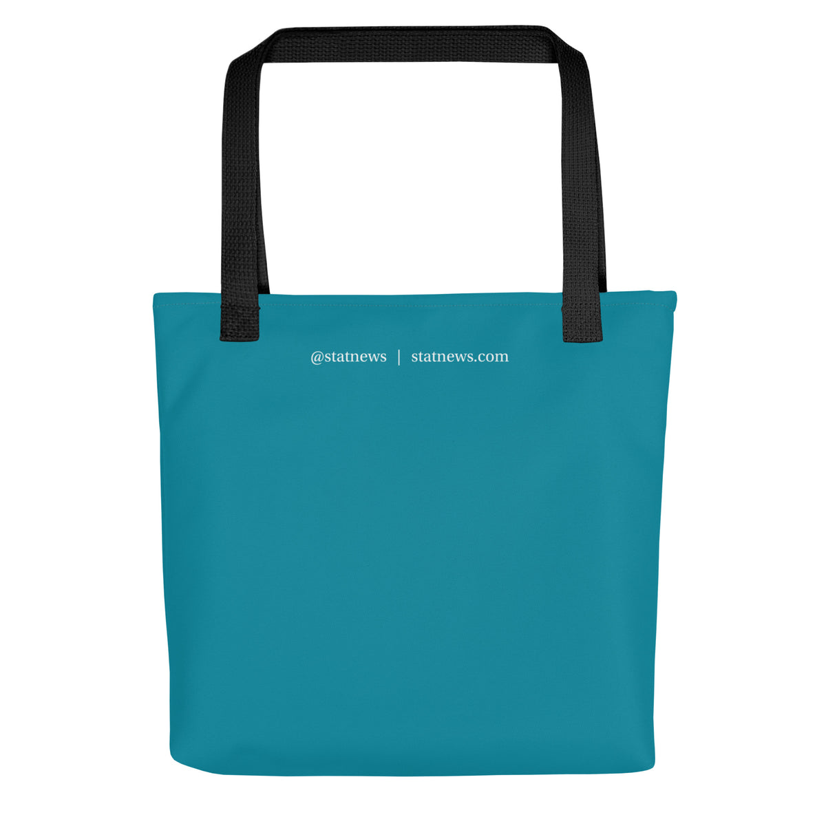 STAT Logo Teal Tote Bag – Boston Globe