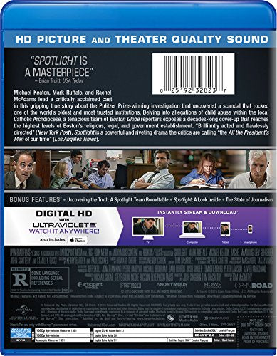 Spotlight [Blu-ray] – Boston Globe